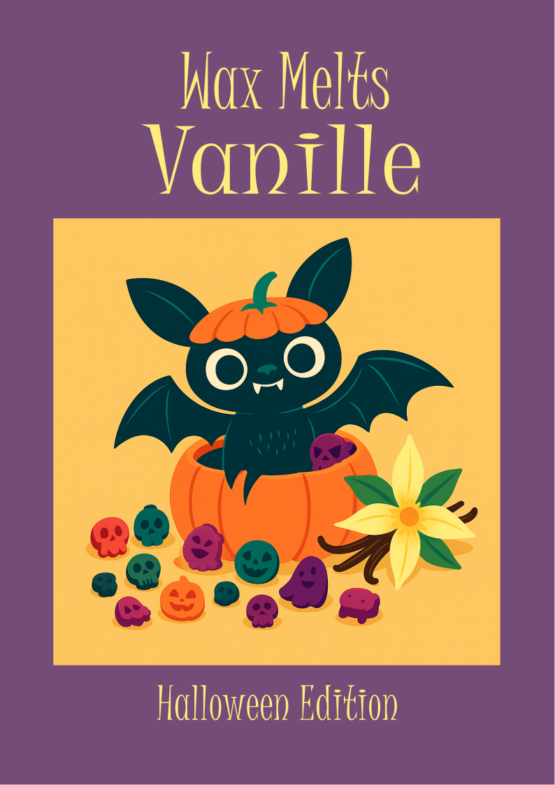 Vanille / Orange Wax Melts - Halloween Edition
