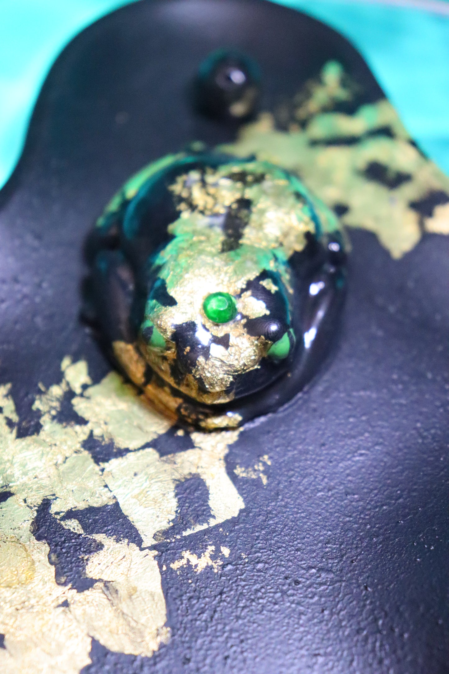 Räucherstäbchenhalter / Schale / Frosch - Rana