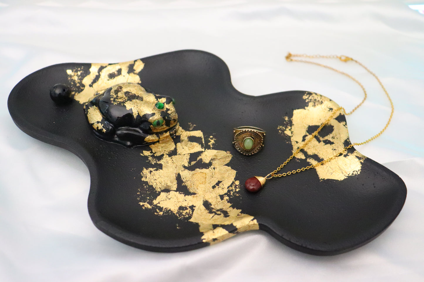 Räucherstäbchenhalter / Schale / Frosch - Rana