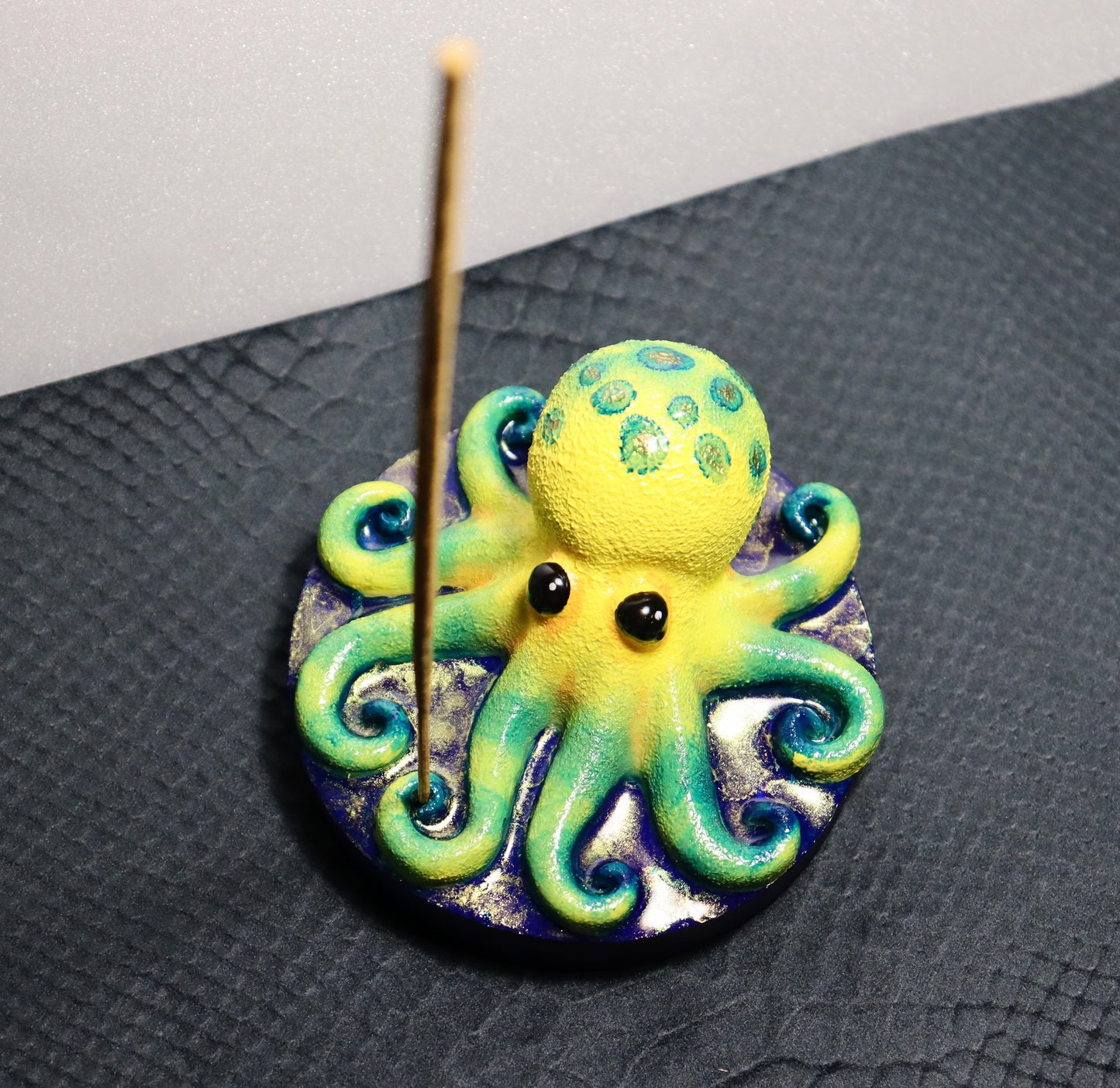 Räucherstäbchenhalter Oktopus / Tintenfisch, Figur -  " Octavio"