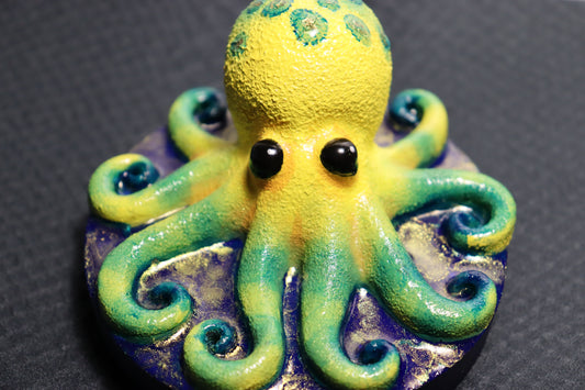 Räucherstäbchenhalter Oktopus / Tintenfisch, Figur -  " Octavio"