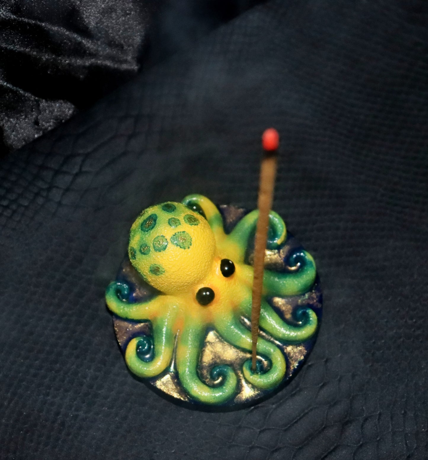 Räucherstäbchenhalter Oktopus / Tintenfisch, Figur -  " Octavio"