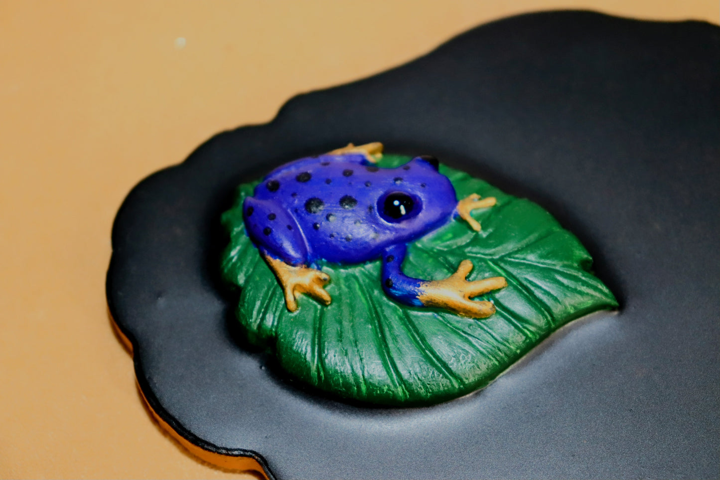 Schale / Untersetzer / Schmuckablage - Frösche