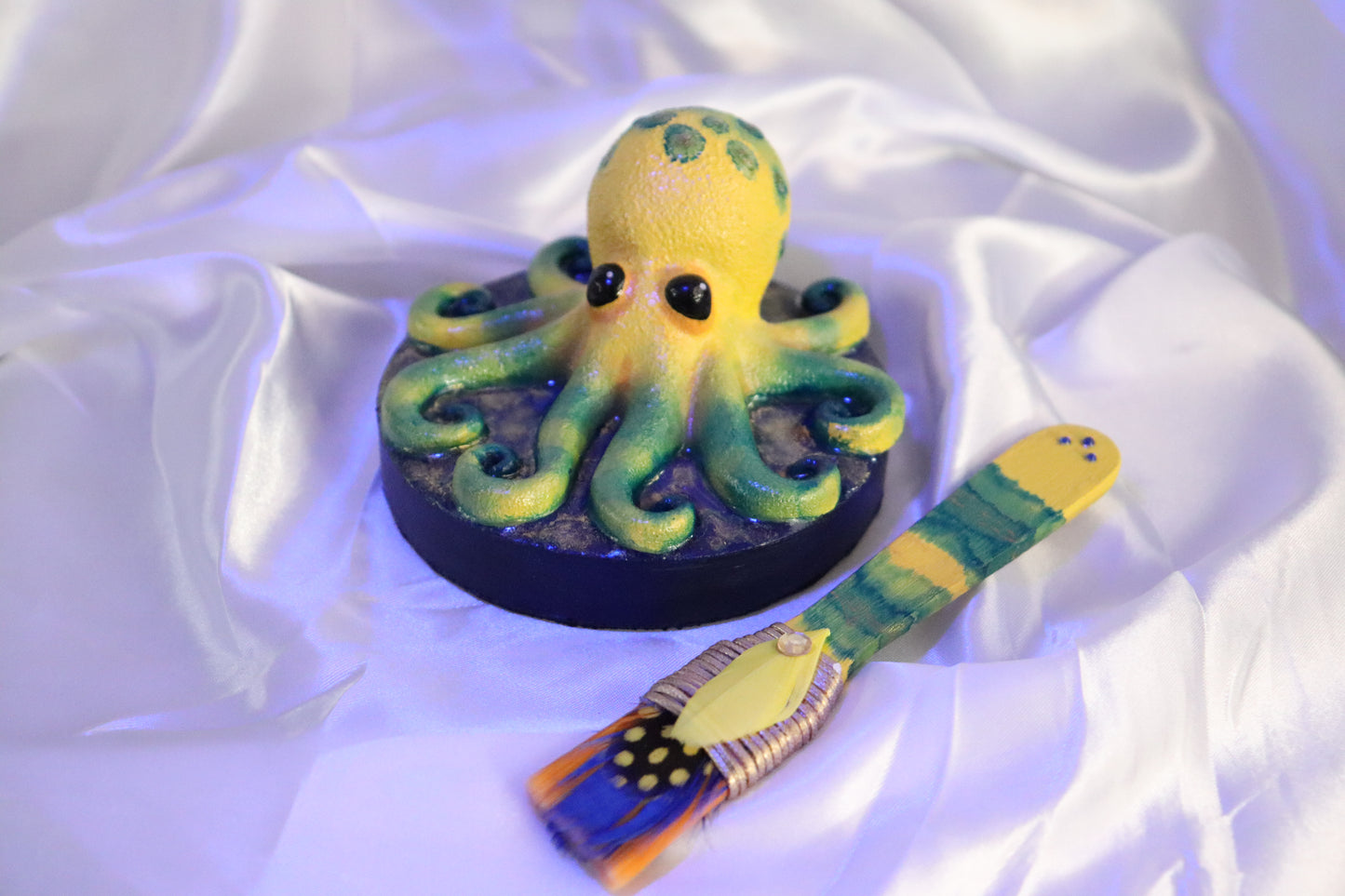 Räucherstäbchenhalter Oktopus / Tintenfisch, Figur -  " Octavio"
