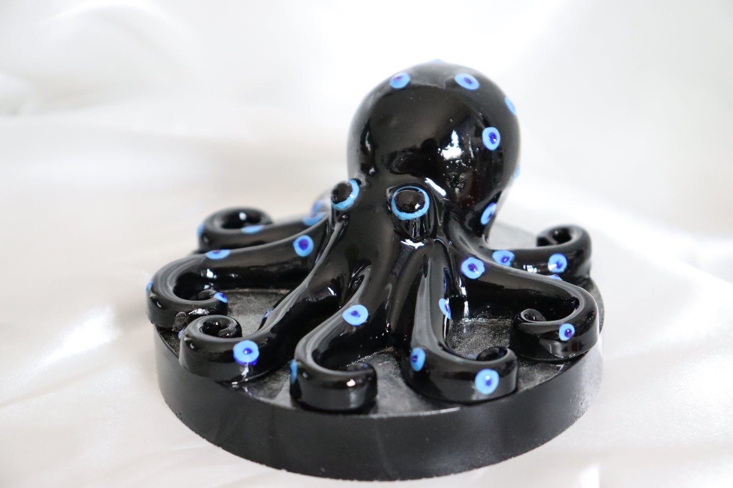 Räucherstäbchenhalter Oktopus / Tintenfisch, Figur - "Azuro"