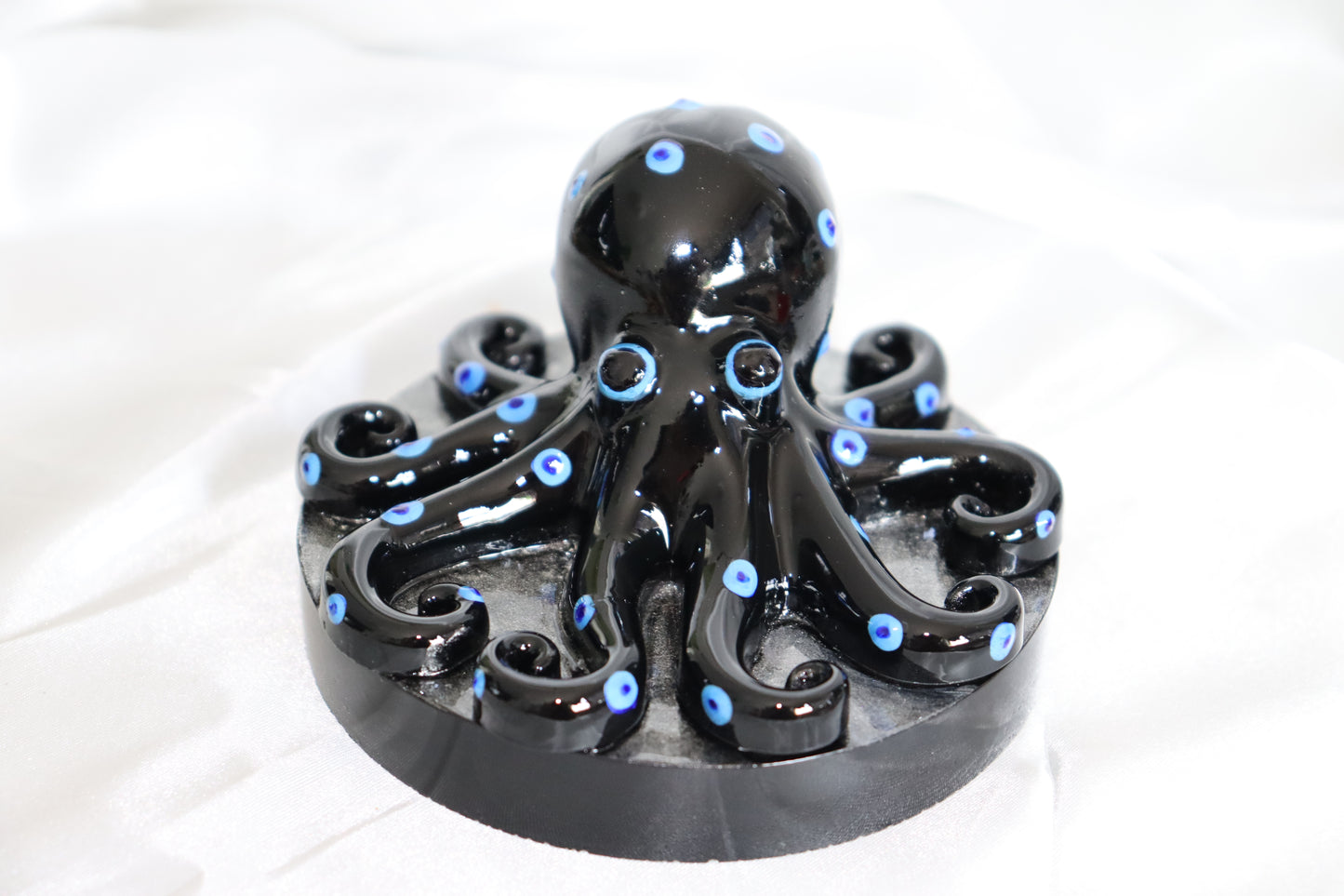 Räucherstäbchenhalter Oktopus / Tintenfisch, Figur - "Azuro"