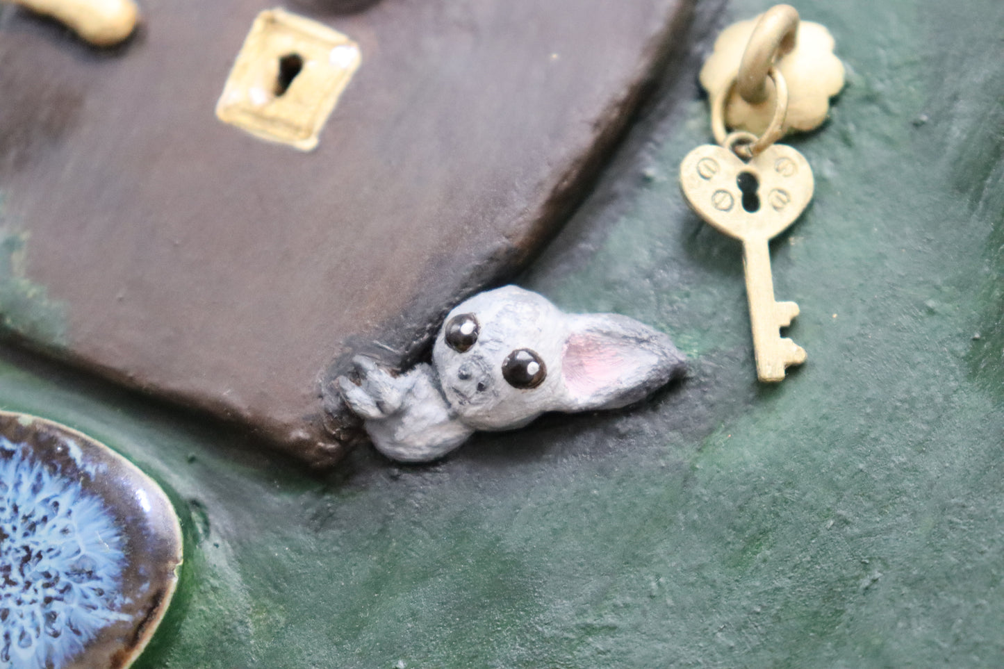 Räucherstäbchenhalter / Schale - "Dufthügel"