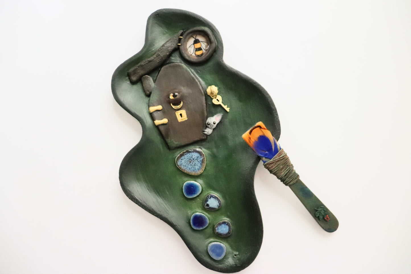 Räucherstäbchenhalter / Schale - "Dufthügel"