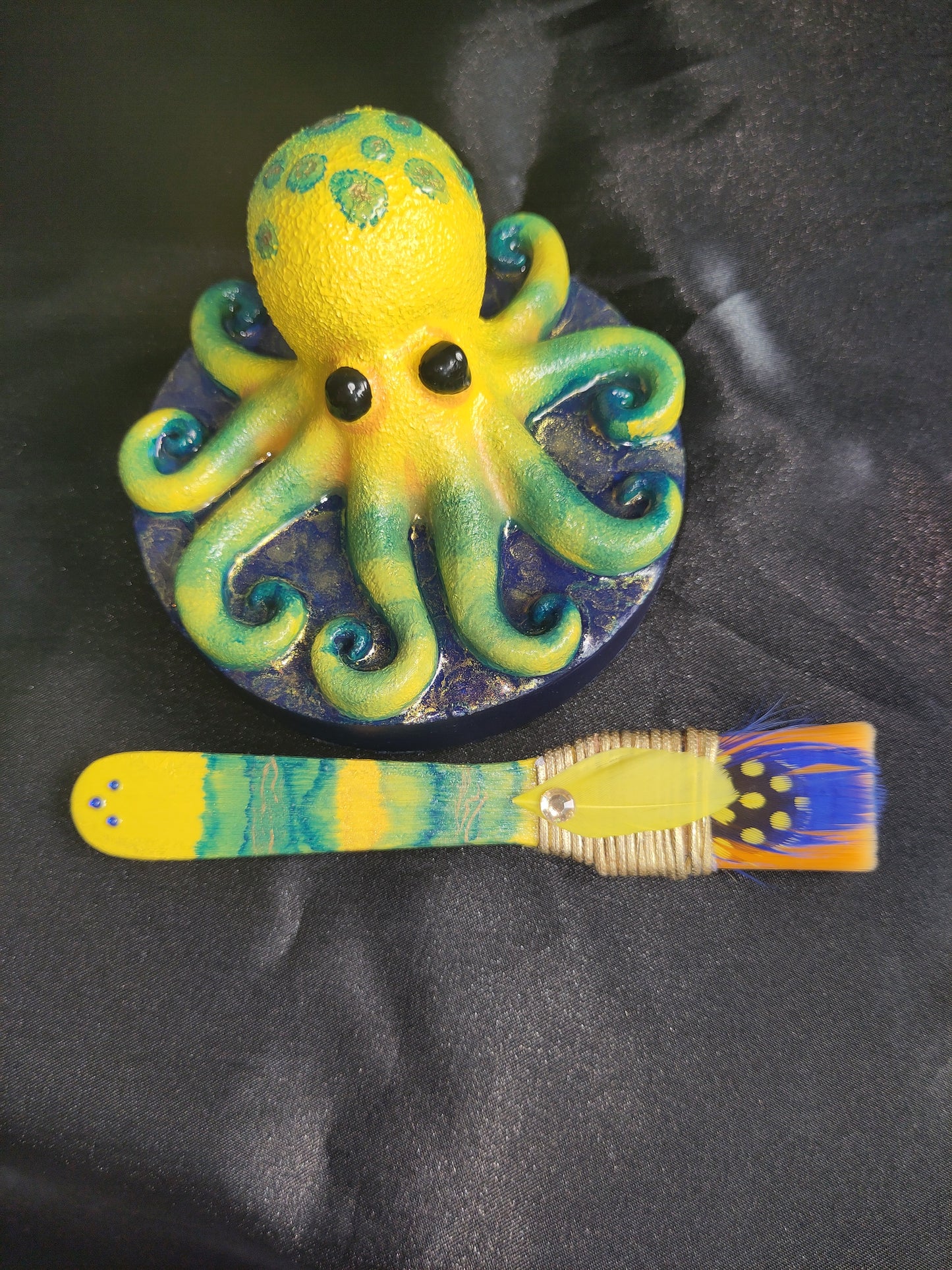 Räucherstäbchenhalter Oktopus / Tintenfisch, Figur -  " Octavio"