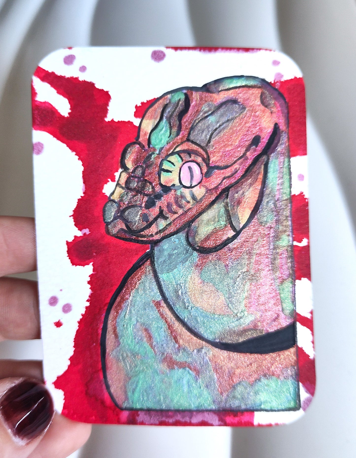 Original ACEO - No. 1 Snake