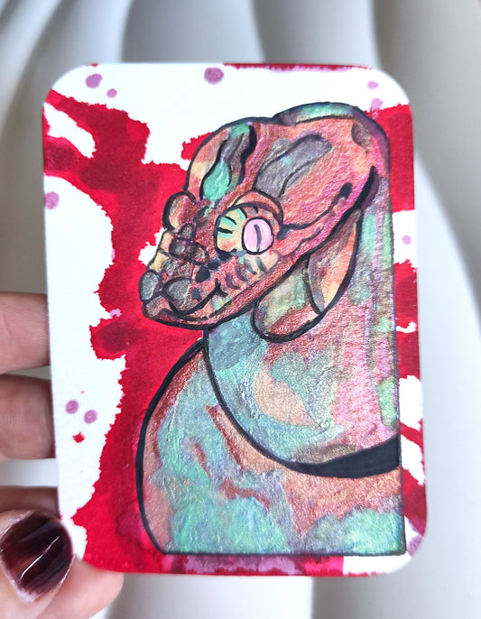 Original ACEO - No. 1 Snake