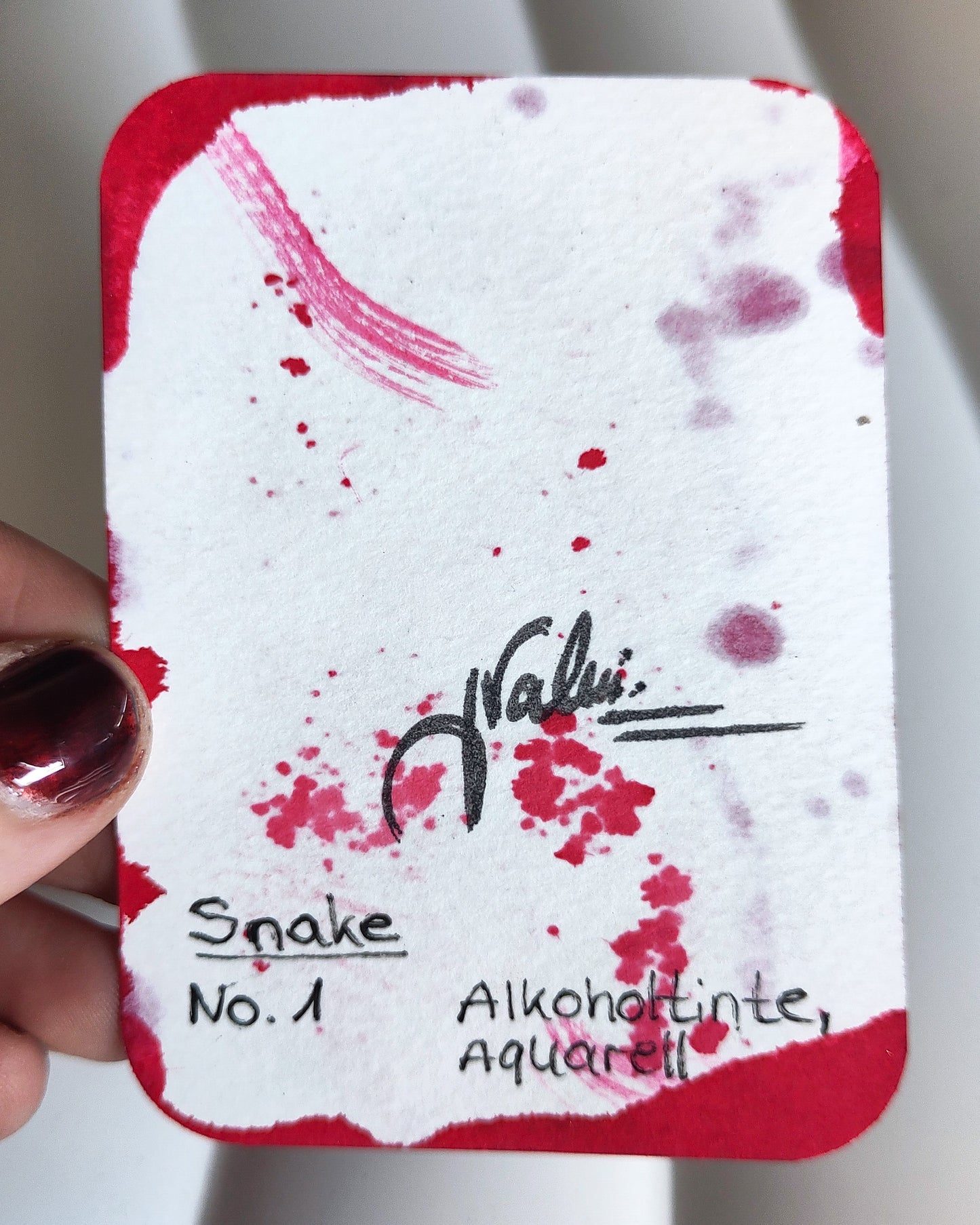 Original ACEO - No. 1 Snake