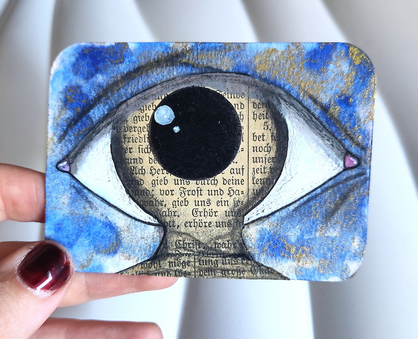 Original ACEO - No. 4 Book Eye