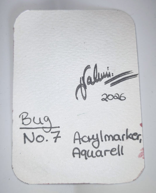 Original ACEO - No. 7 Bug