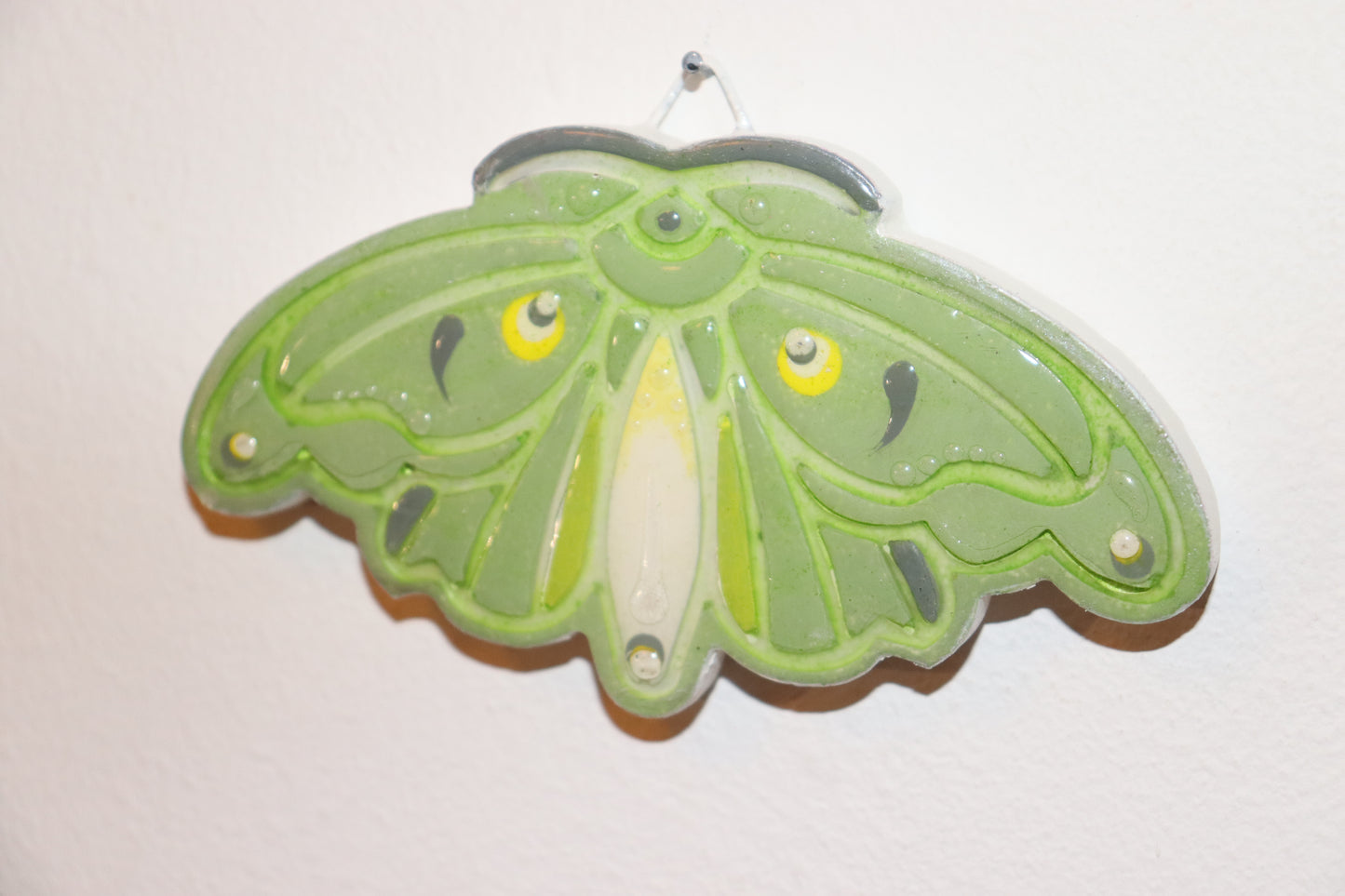 Wanddekoration, Grüne Motte - Max