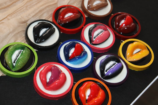 Wanddekoration, Lippen - Lips