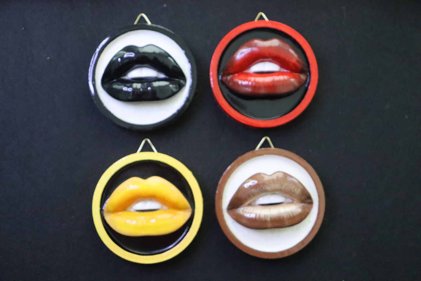 Wanddekoration, Lippen - Lips