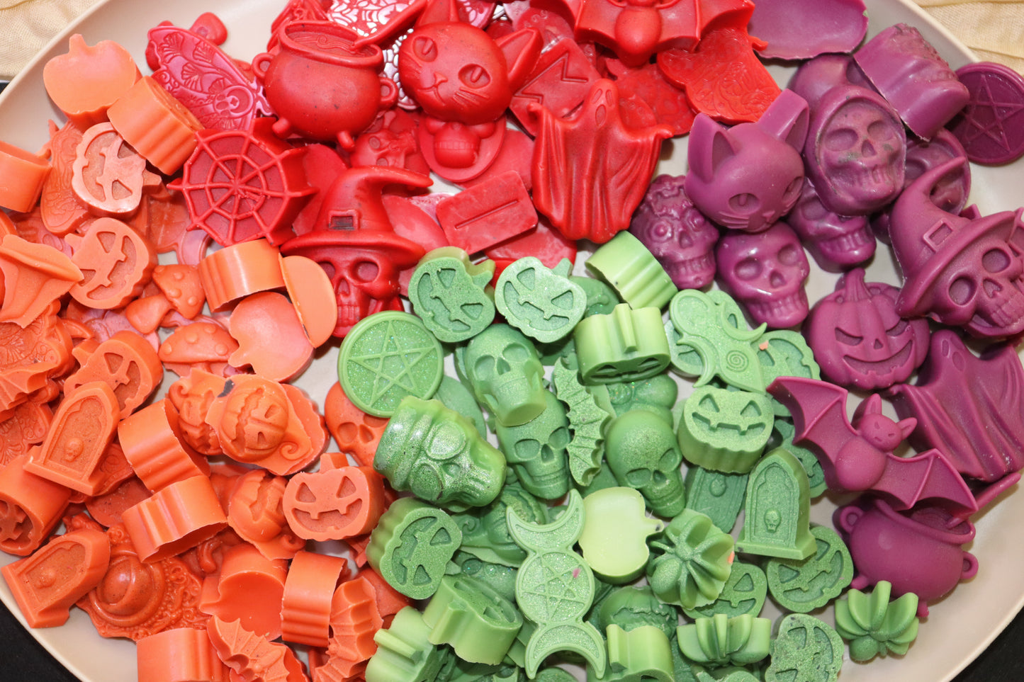 Vanille / Orange Wax Melts - Halloween Edition