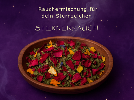 Sternenrauch - Räuchermischung nach deinem Sternzeichen