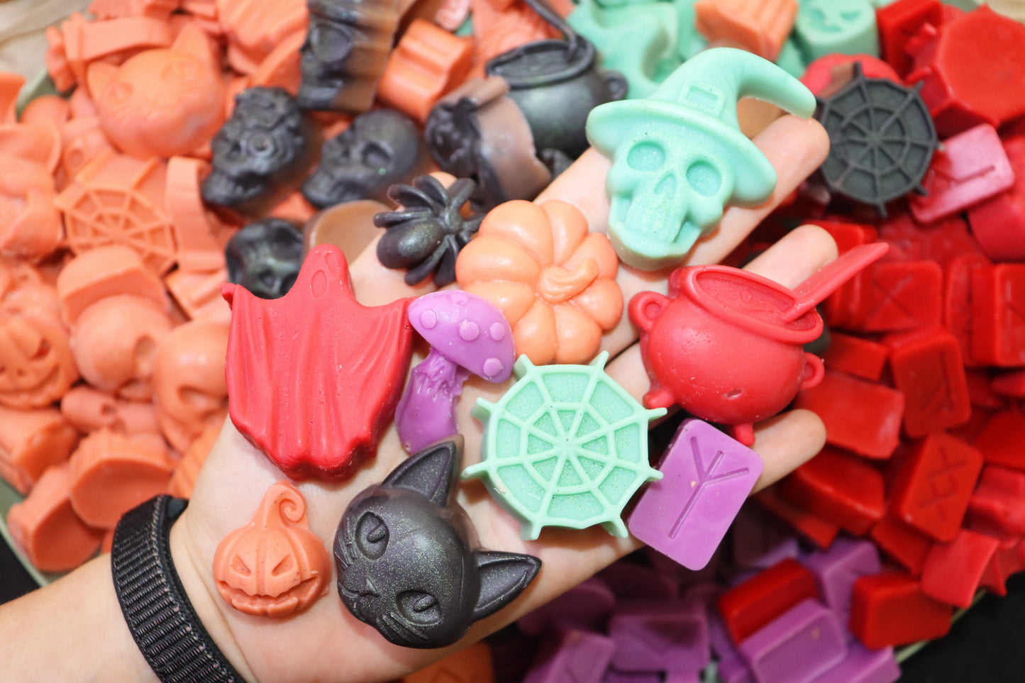 Vanille / Orange Wax Melts - Halloween Edition